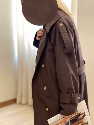 ترنچ کت بلند لورا