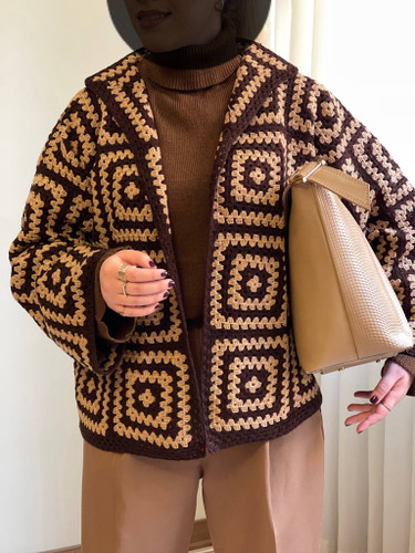 ژاکت دست بافت Toni